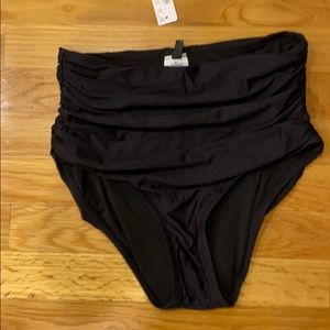 High waisted bikini bottoms